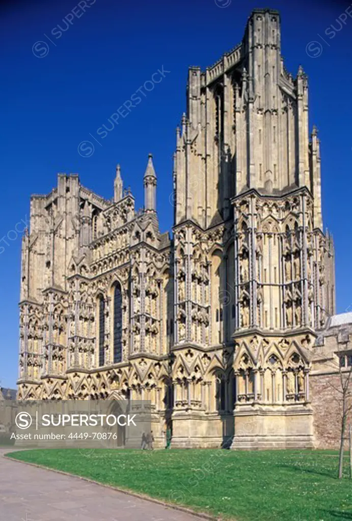 Wells Cathedral, Wells, Somerset, England, United Kingdom