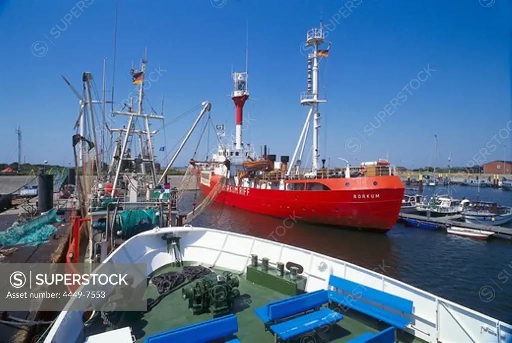 Lightship Borkum Riff, Borkum, Frisian Islands, Lower Saxony, Germany