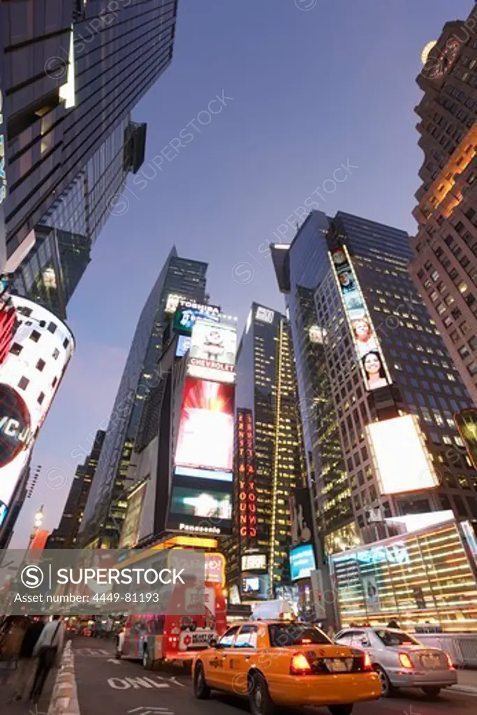 Times Square, Manhattan, New York City, New York, USA