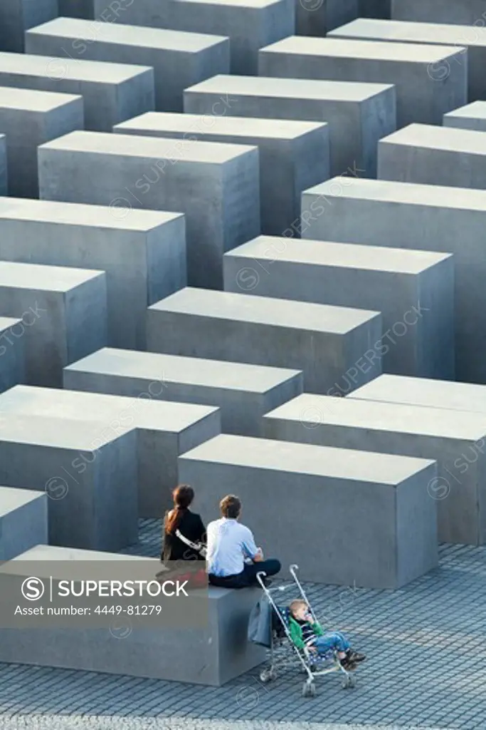 The Memorial to the Murdered Jews of Europe, Holocaust memorial site, Berlin Germany