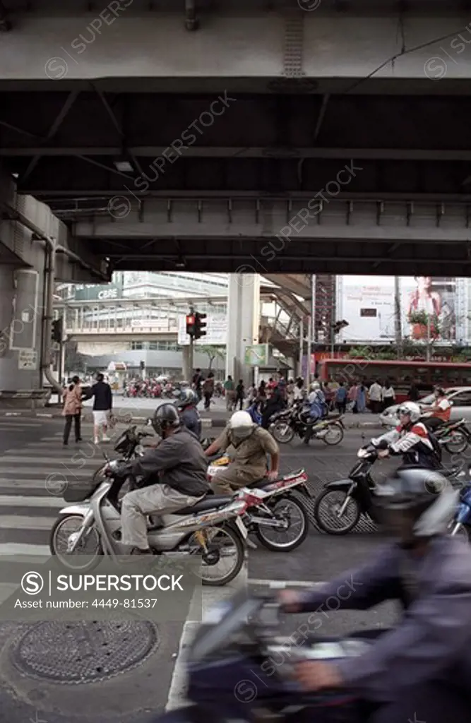 Motor scooter, Bangkok, Thailand