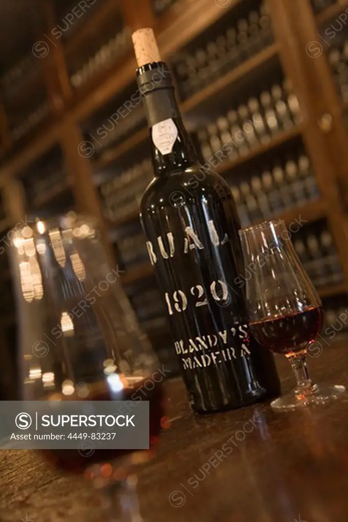 Madeira Wine Tasting at The Old Blandy Wine Lodge, Funchal, Madeira, Portugal