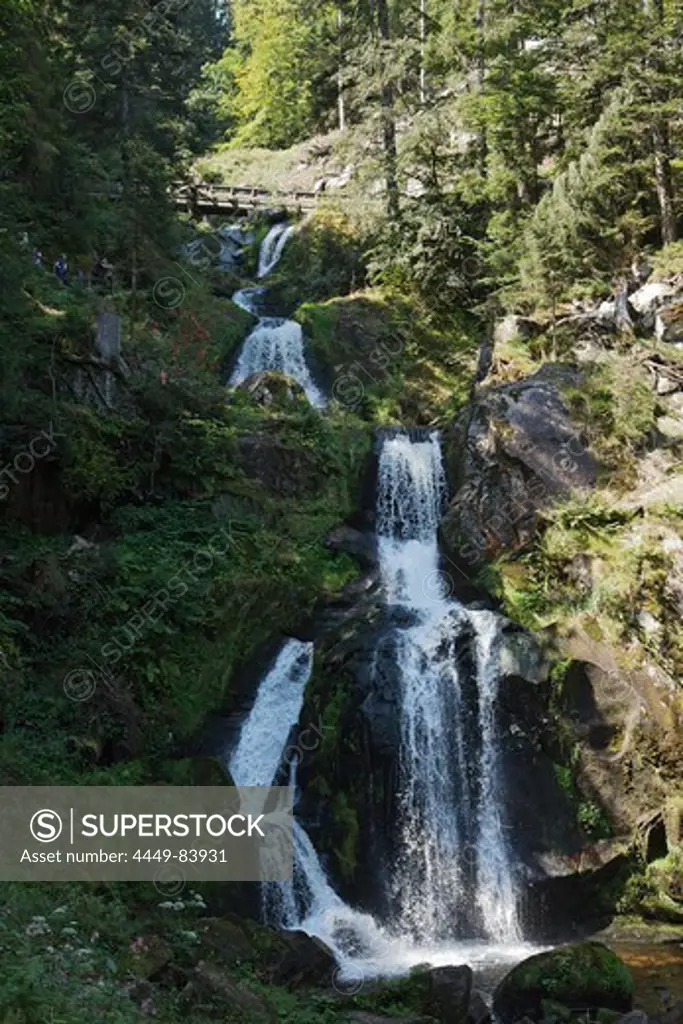 Triberg Waterfalls, Triberg im Schwarzwald, Baden-Wurttemberg, Germany
