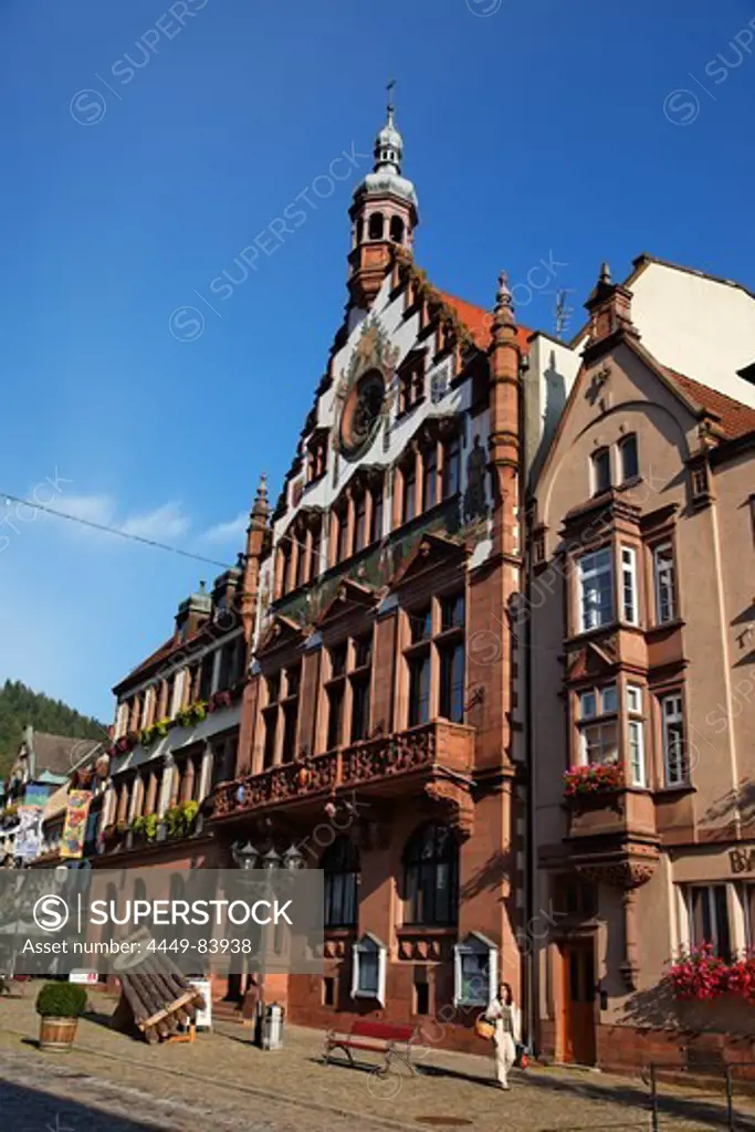 Town hall, Wolfach, Baden-Wurttemberg, Germany