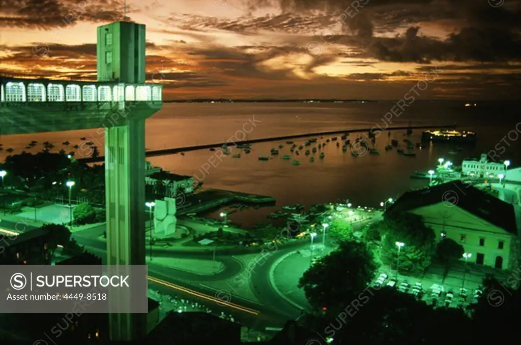 Lacerda elevator, Salvador da Bahia, Brazil, South America