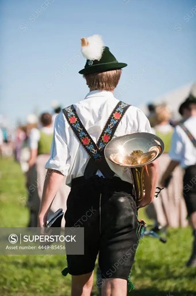 Bull race, Haunshofen, Wielenbach, Upper Bavaria, Germany