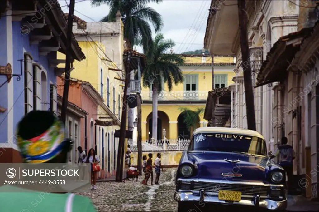 Streetlife in Trinidad, Cuba, Carribean