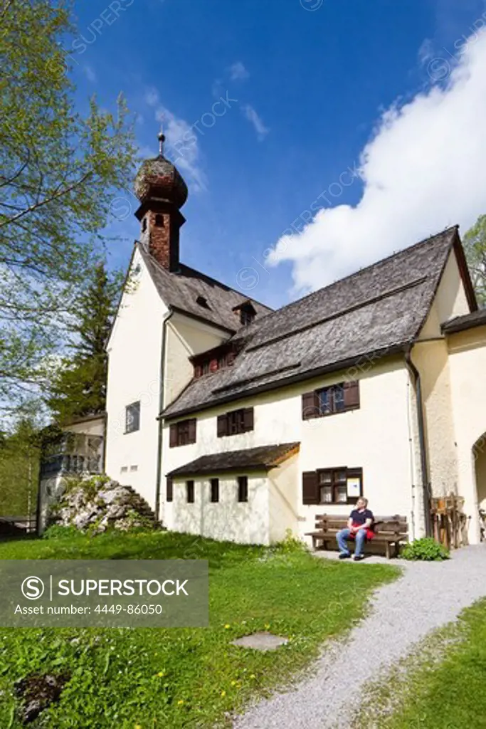 Pilgrimage church Mariae Himmelfahrt, Birkenstein, Fischbachau, Upper Bavaria, Germany