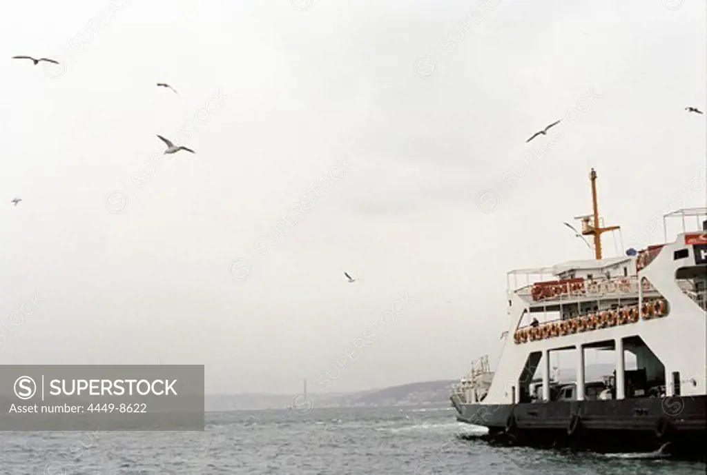Ferry, Bosporus, Istanbul, Turkey