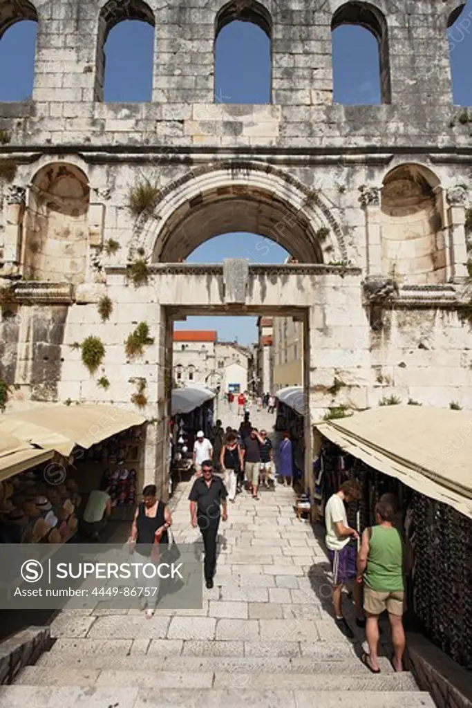 Market, Diocletian's Palace, Split, Split-Dalmatia County, Croatia