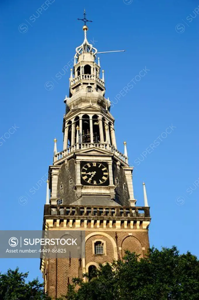 Oude Kerk, church in the Wallen quarter, Oudezijds Voorburgwal, Amsterdam, the Netherlands, Europe