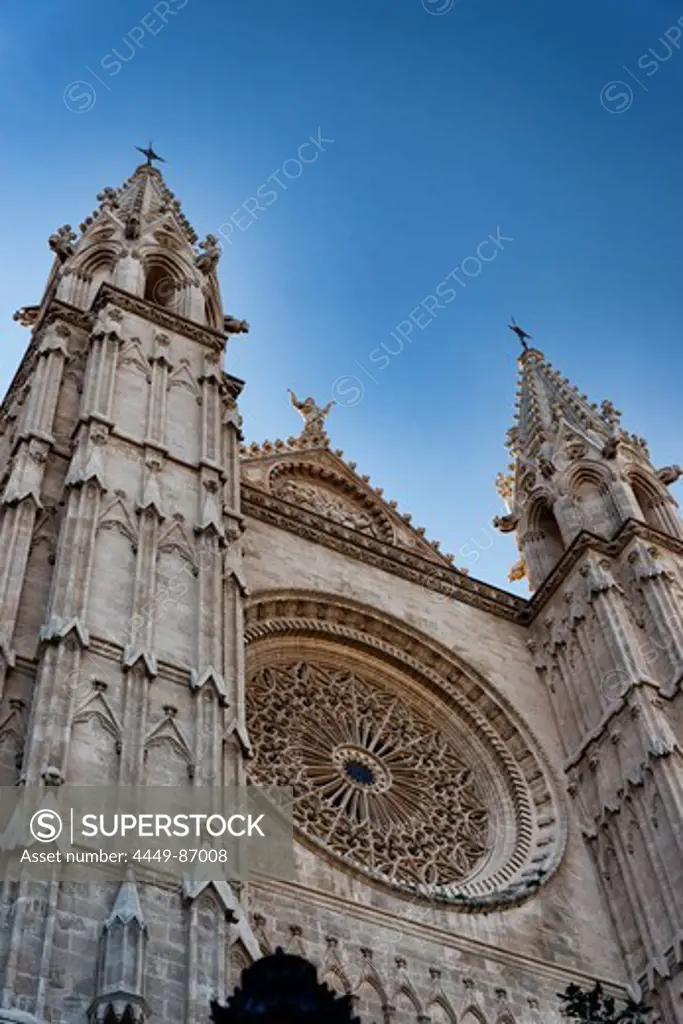 Palma Cathedral, La Seu, Palma, Majorca, Spain