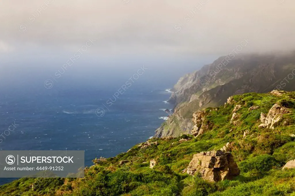 Cabo Ortegal, Europe's highest cliffs, 600 m above sea level, Ortigueira, Ortigueira, Galicia, Spain