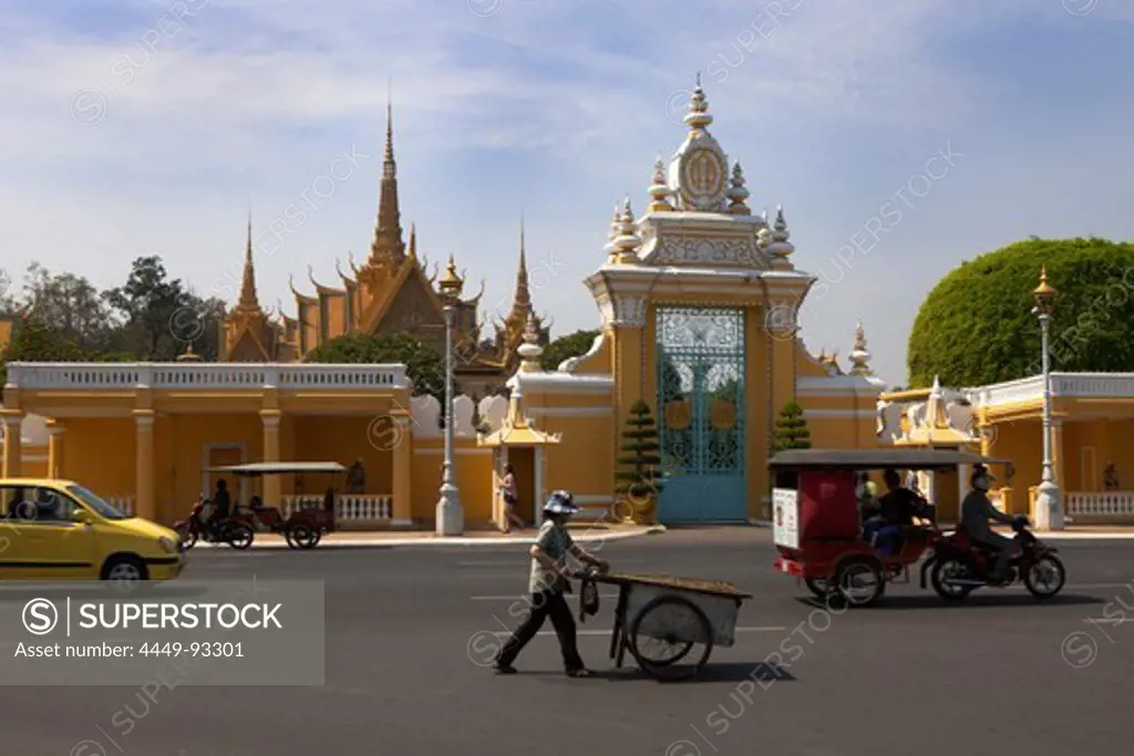 Royal Palace, Phnom Penh. Capital of, Cambodia, Asia
