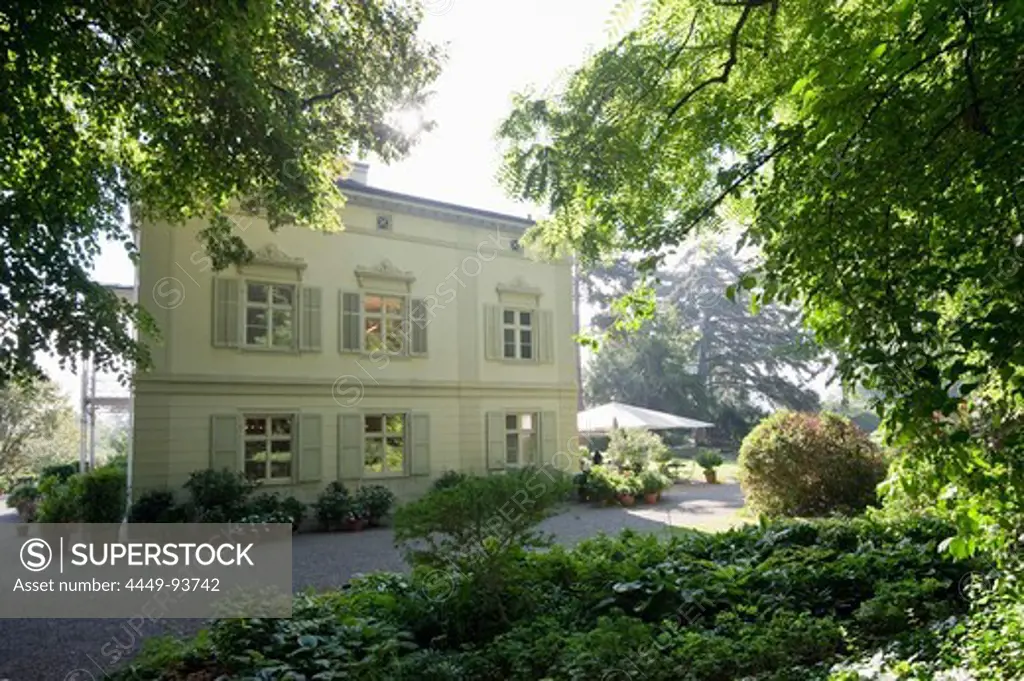 House at Merian Park, Brueglingen, Basel, Switzerland, Europe