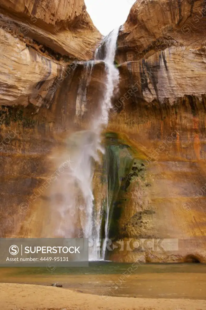 Calf Creek Falls, Calf Creek Canyon, Grand Staircase-Escalante National Monument, Utah, USA, America