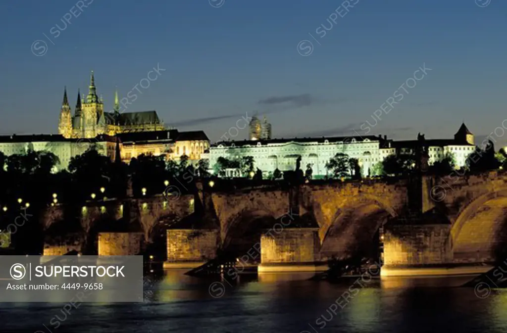 Hradcany, Charles Bridge, Prague, Czechia