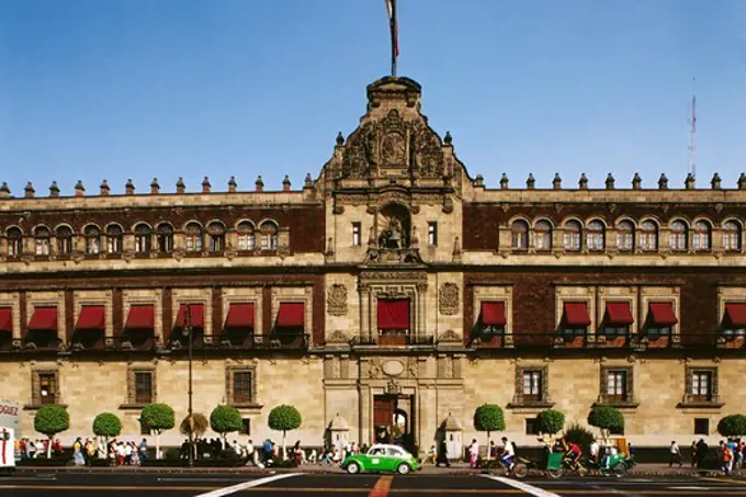 View of the National Palace, Mexico City, D.F., Mexico