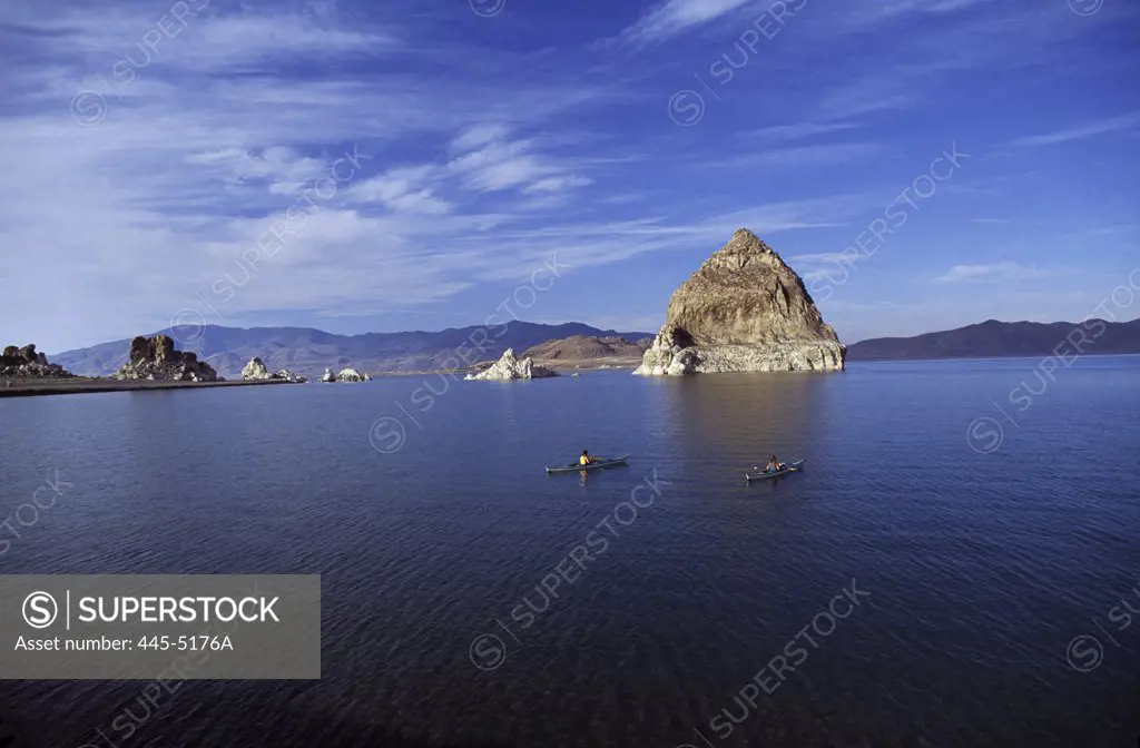 Pyramid Lake Nevada USA