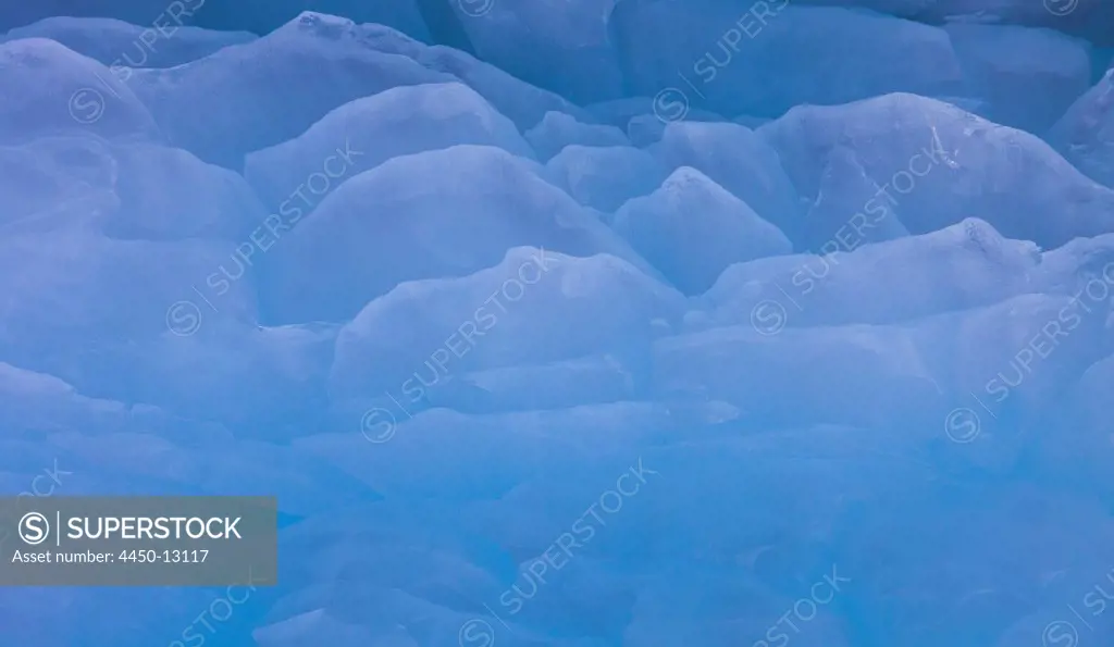 Iceberg, Antarctica.  June 12, 2010