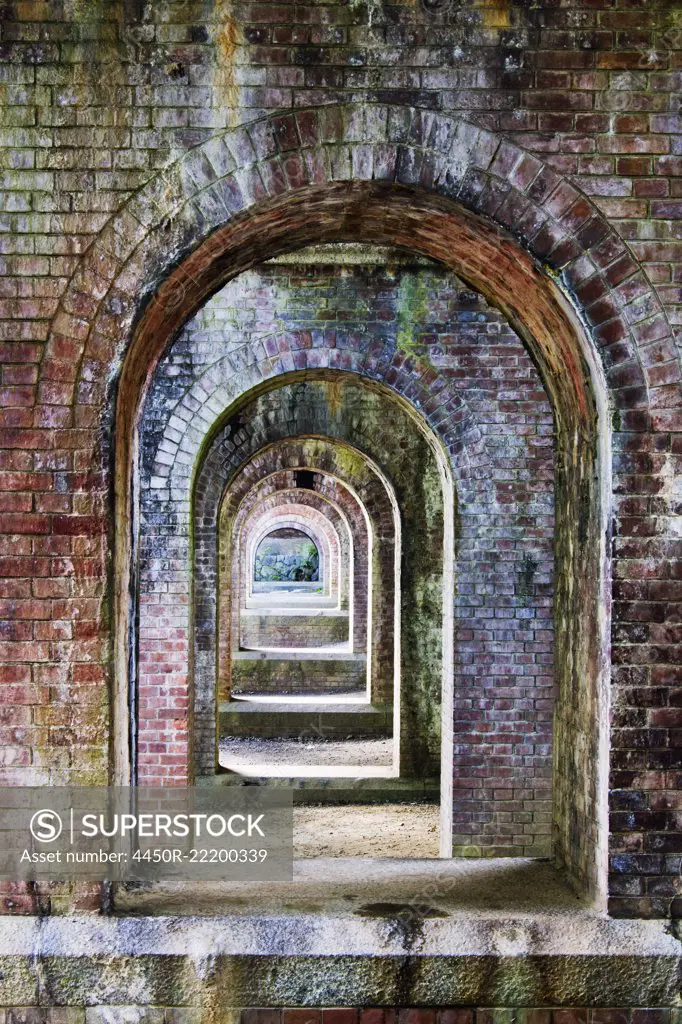 Ancient Brick Aqueduct