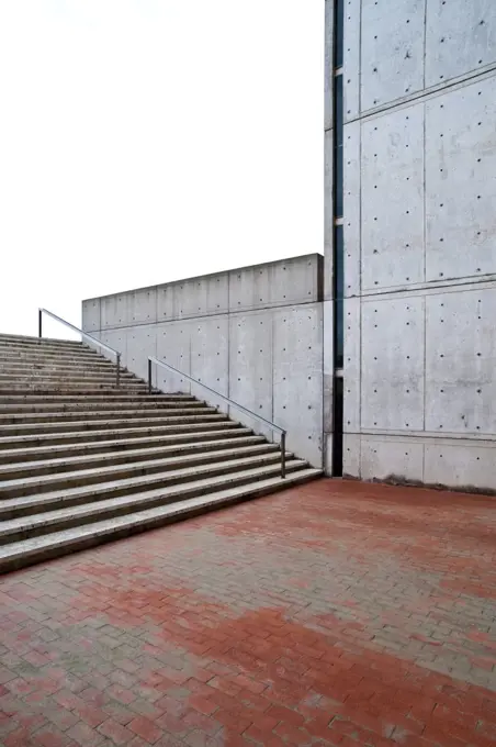 Modern Buildings and Stairs