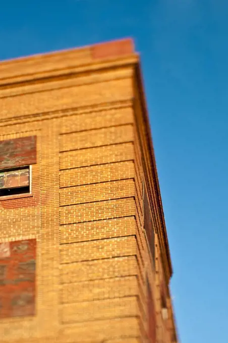 Abandoned Brick Building