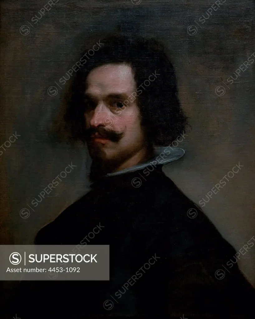 Portrait of Man by Diego Rodriguez de Silva y Velazquez known as Velazquez (Seville 1599-1660 Madrid) Oil on canvas.