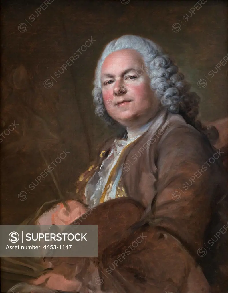 Louis Tocque; French; 1696-1772; Jean Marc Nattier (1685-1766); Oil on canvas.