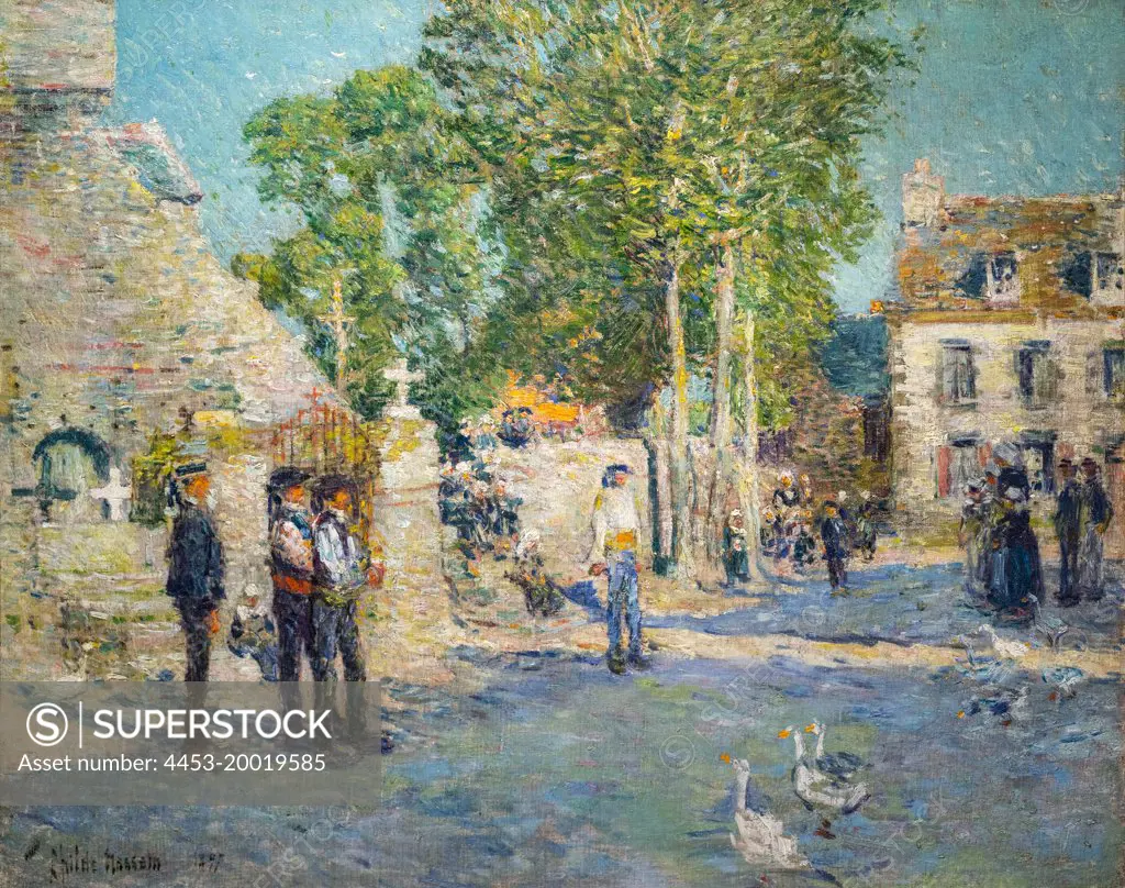 unknown impressionist painting