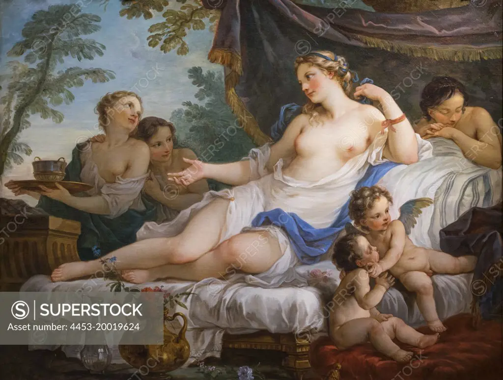 Awakening of Venus by Charles Joseph Natoire (1700 - 1777); Oil on canvas; 1741 