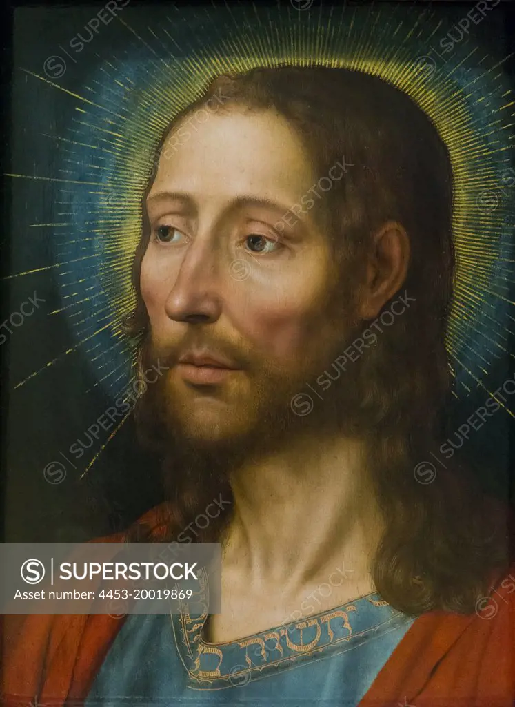 Christ by Quentin Metsys (1466 - 1530); Oil on wood; circa 1529