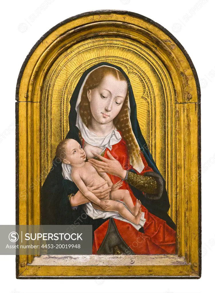 Virgin and Child by Master of the Saint Ursula Legend; Oil on wood; 1475 - 99