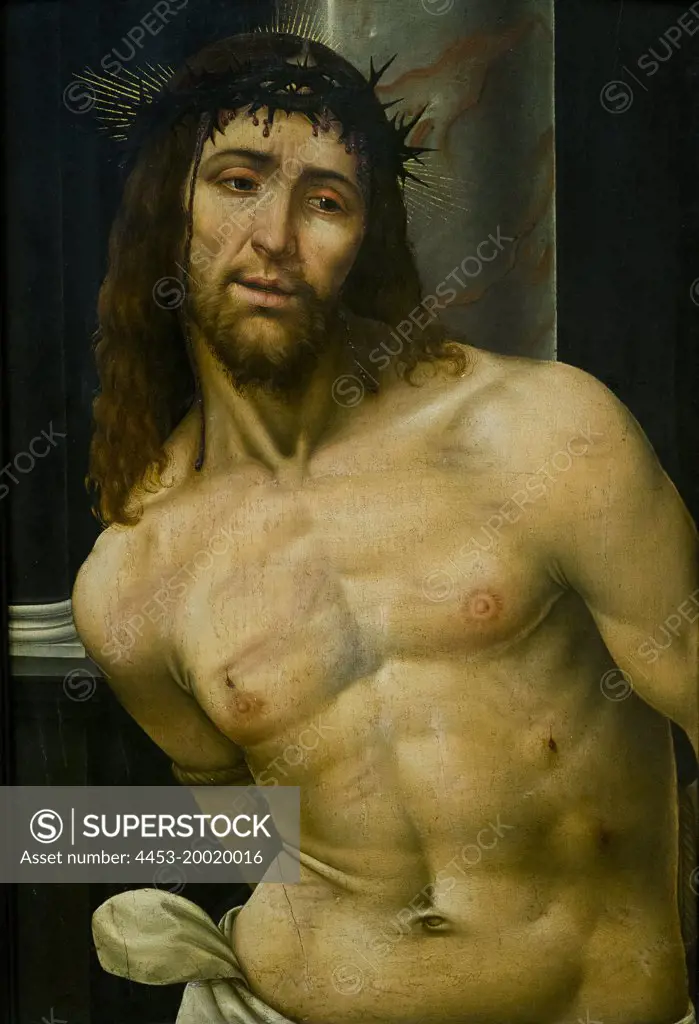 Christ at Colonen by Italian (Lombard) Painter; Oil on wood; First quarter of 16th century (1500 - 1510)