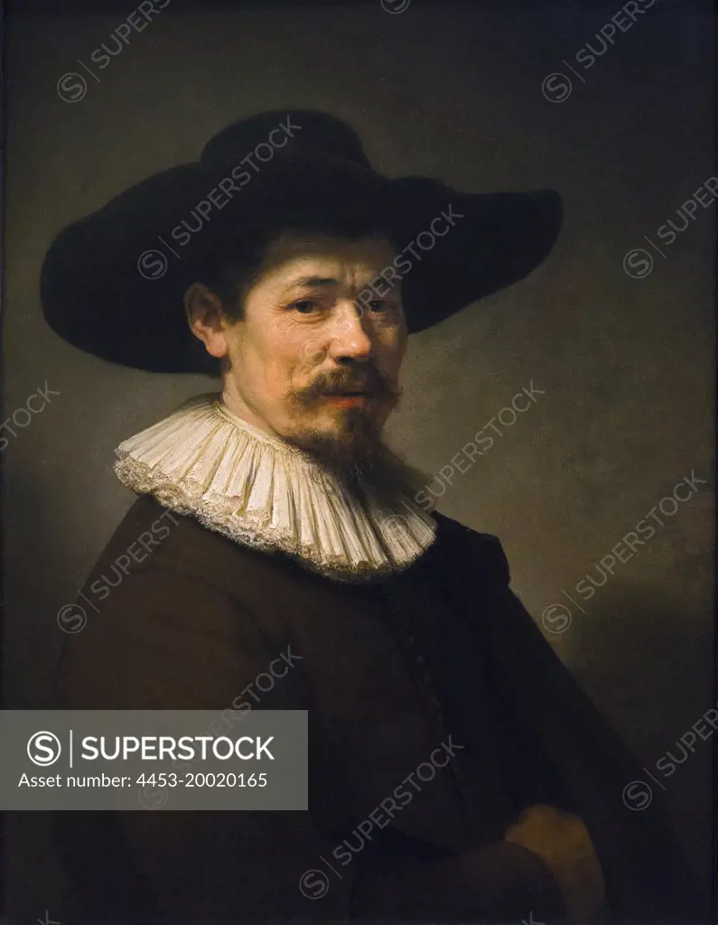 Herman Doomer (born about 1595; died 1650) by Rembrandt (Rembrandt van Rijn; 1606 - 1669); oil on wood; 1640