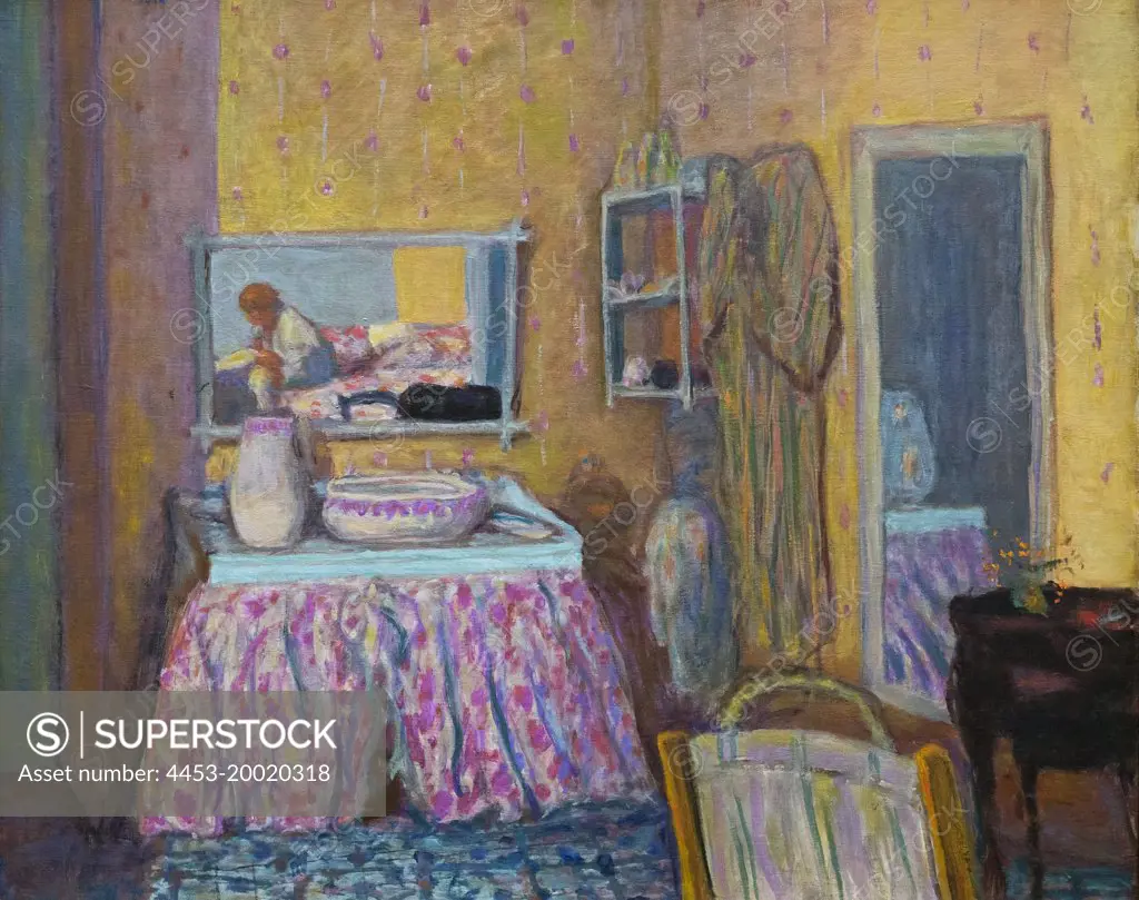 Dressing Room by Pierre Bonnard (1867 - 1947); Oil on canvas; 1914