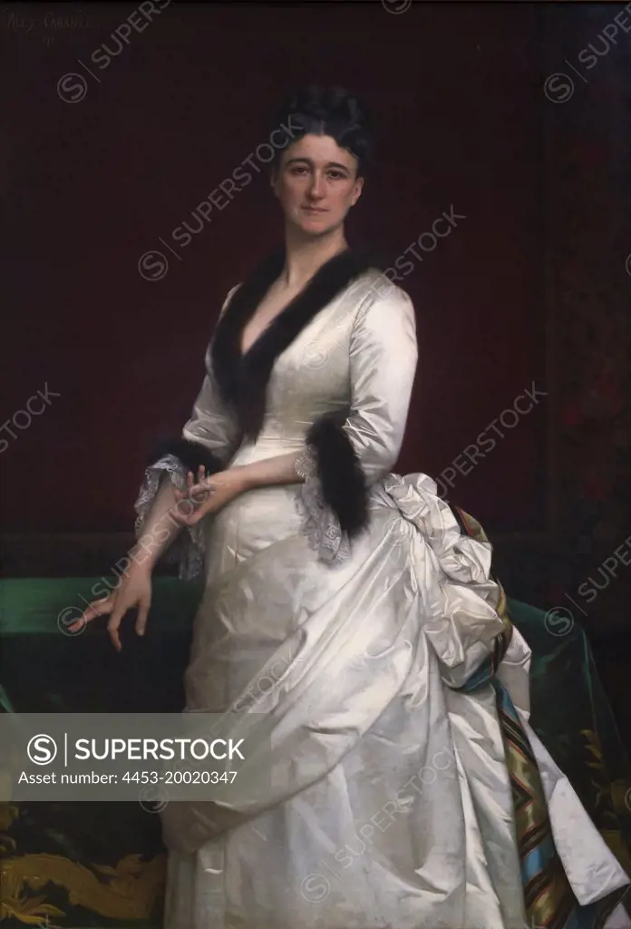 Catharina Lorillard Wolfe by Alexandre Cabanel (1823 - 1889); Oil on canvas; 1876