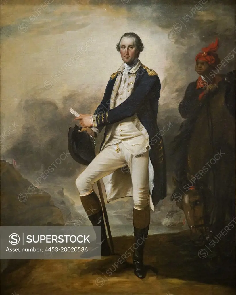 George Washington by John Tronebull (1756 - 1843); Oil on canvas; 1780