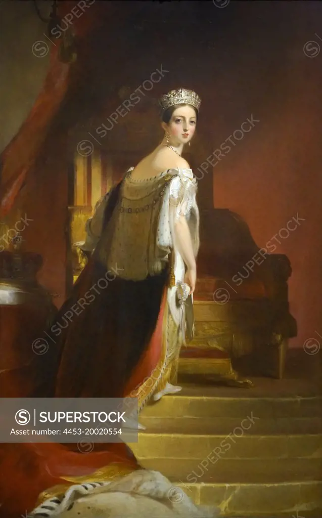 Queen Victoria by Thomas Sully (1783 - 1872); Oil on canvas; 1838