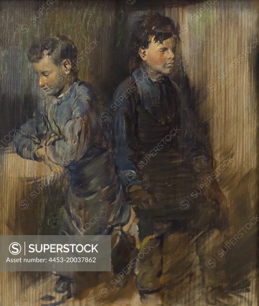 1875 The Two Cobblers Apprentices. (Wilhelm Busch; Wiedensahl 1832-1908 Mechthausen)