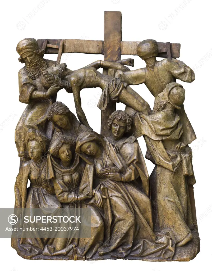 The Descent from the Cross ; Nubbaoneholz; about 1450/60