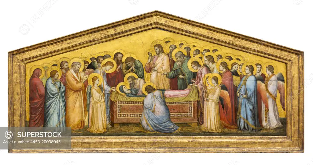 The Entombment of Mary ; c.1310 ; by Giotto di Bondone