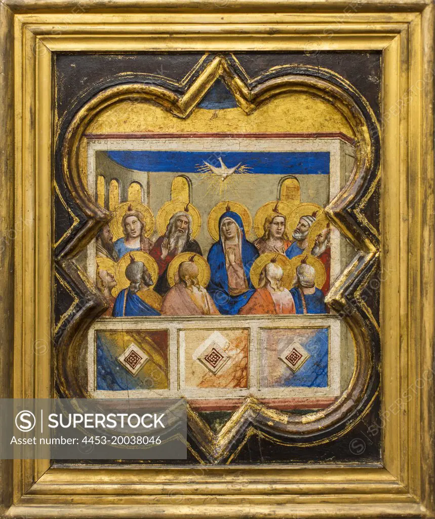 The Outpouring of the Holy Spirit. (Taddeo Gaddi; 1290 -1366 Florence)