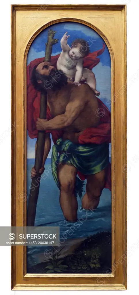 Christopher. 1531. (Lorenzo Lotto; 1480 Venice 1556 Loreto)