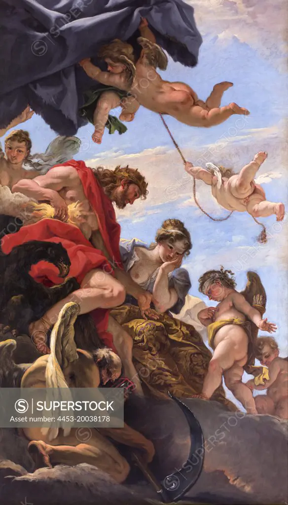 The Olympian gods. 1700. (Sebastiano Ricci; 1659 Belluno-Venice 1734)