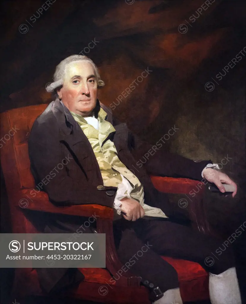 A Man Seated in an Armchair said to be William Fairlie; about 1795 Oil on canvas Sir Henry Raeburn Scottish; 1756-1823