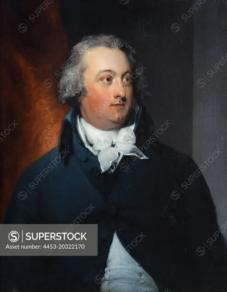 Portrait of a Man in a Blue Coat; about 1790 Oil on canvas Sir Thomas Lawrence English; 1769-1830