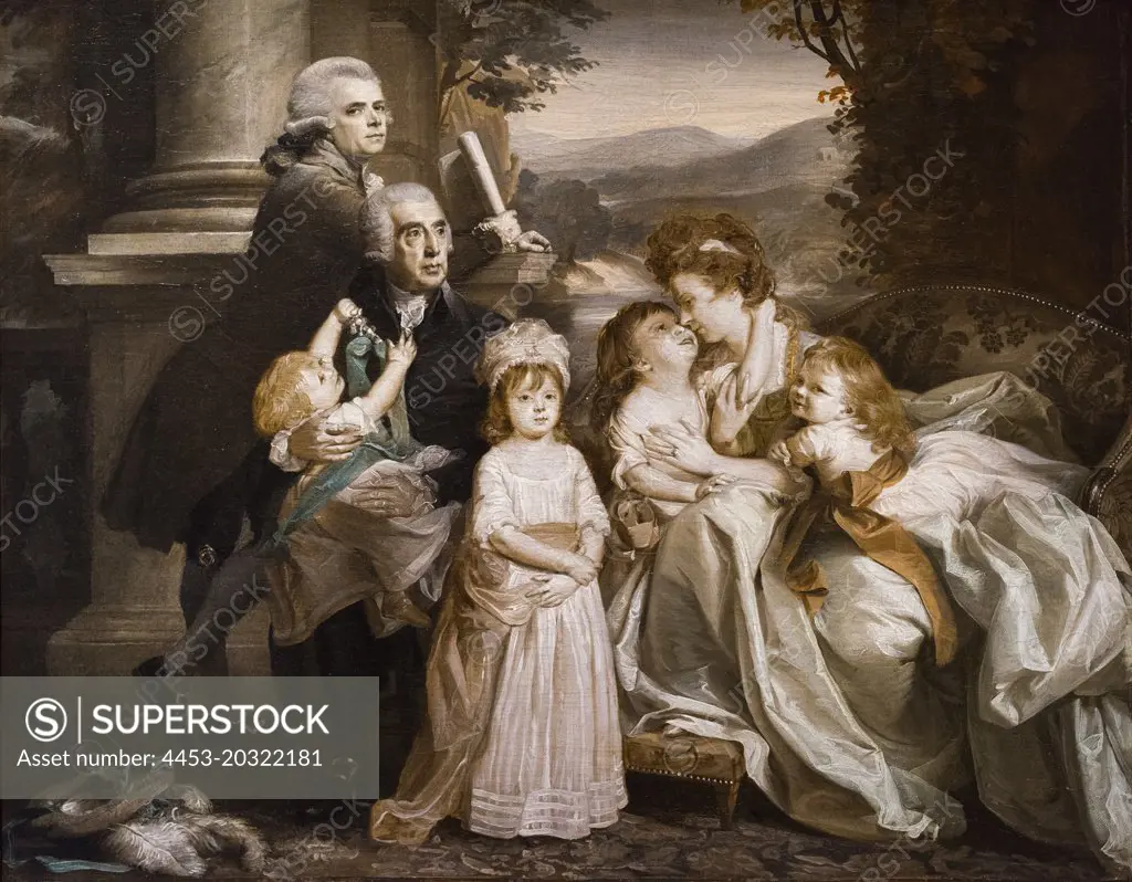 Portrait of the Copley Family; about 1788 Oil on canvas John Singleton Copley American; 1738-1815