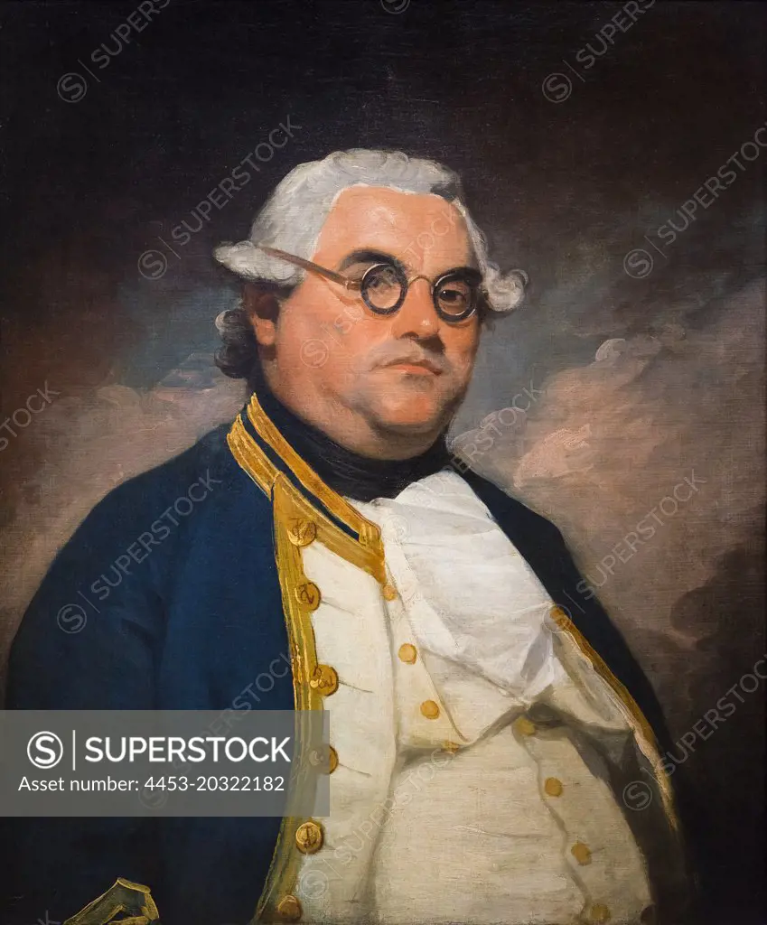 Admiral Peter Rainier; 1778-87 Oil on canvas Unidentified Artist British; late 18th-early 19th century