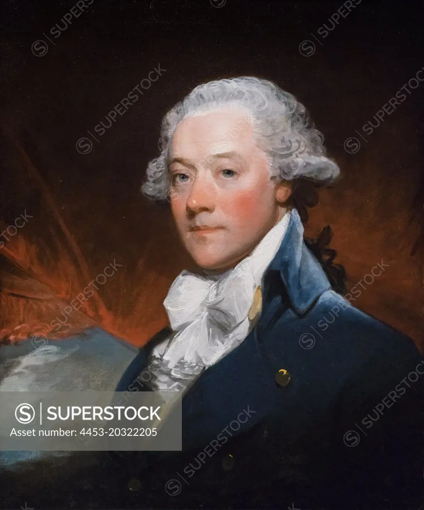 Colonel James Swan; 1795 Oil on canvas Gilbert Stuart American; 1755-1828